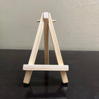 Divine Ganesha Mantra Desk Display – Handmade 4×4 Canvas with Easel | Ideal for Study Table, Home Décor & Puja Corners